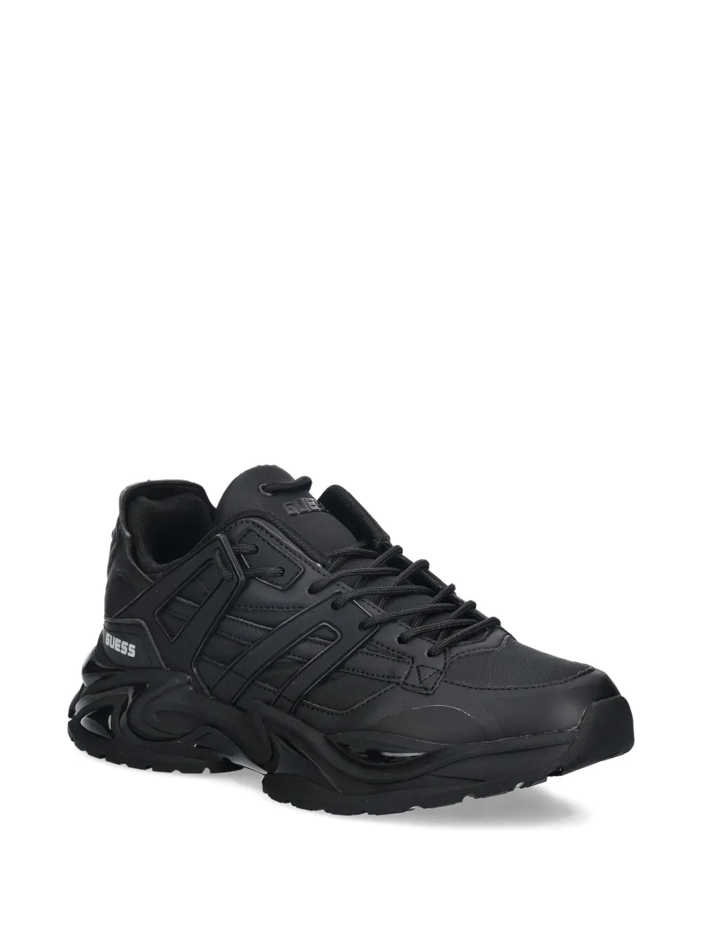 GUESS USA panelled sneakers Zwart