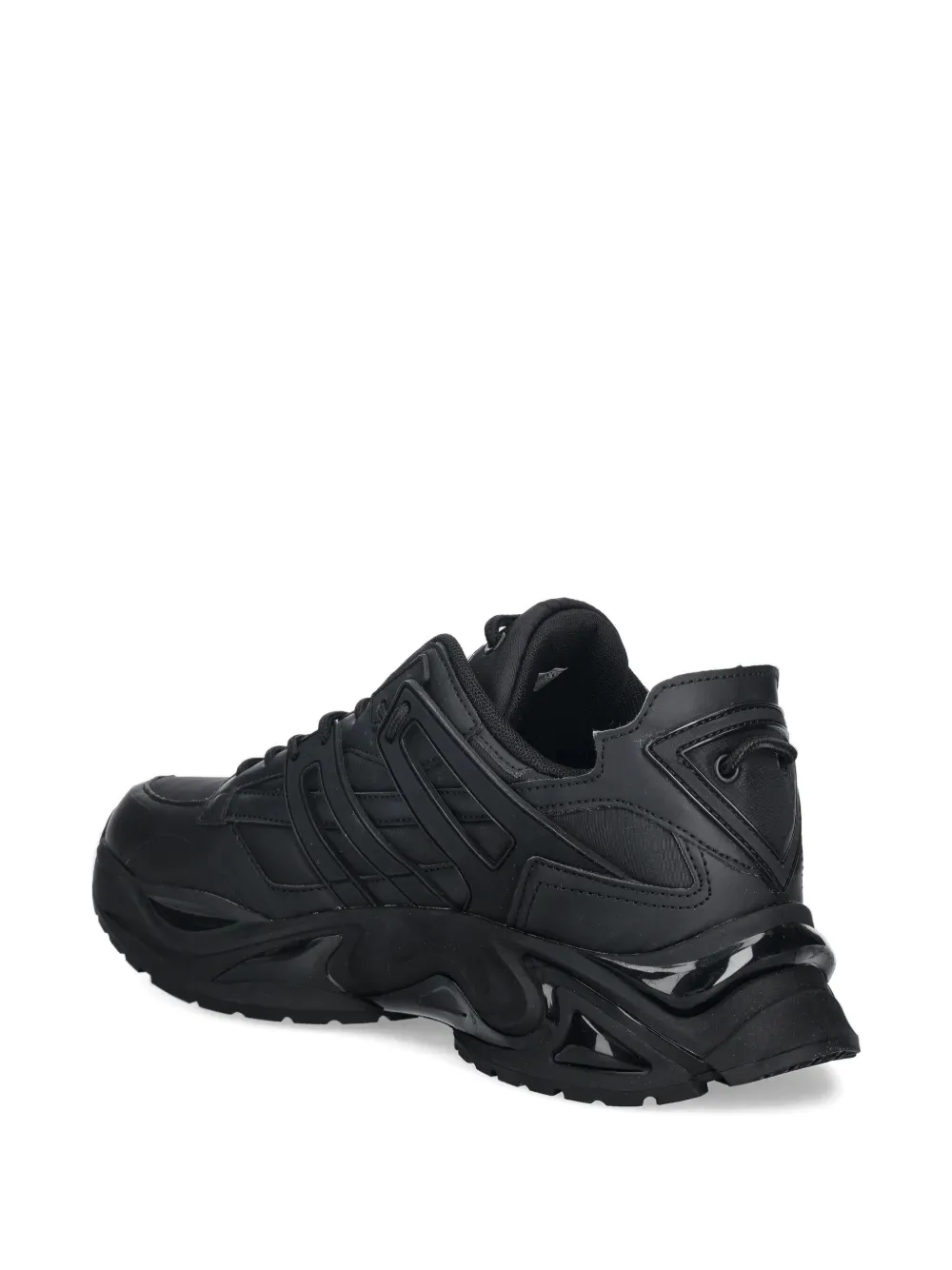 GUESS USA panelled sneakers Zwart