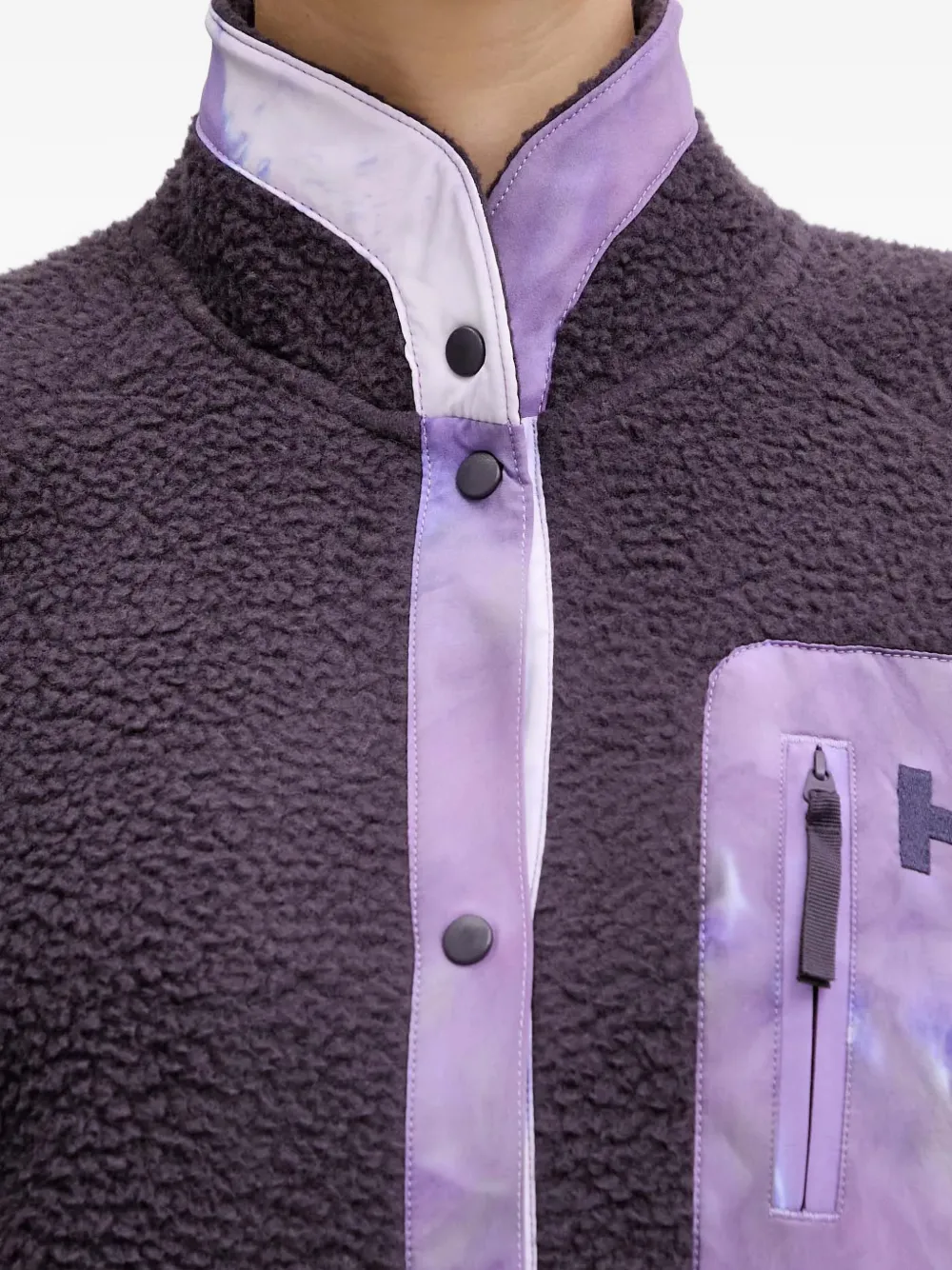 Helly Hansen Button Pocket Sweatshirt In Purple