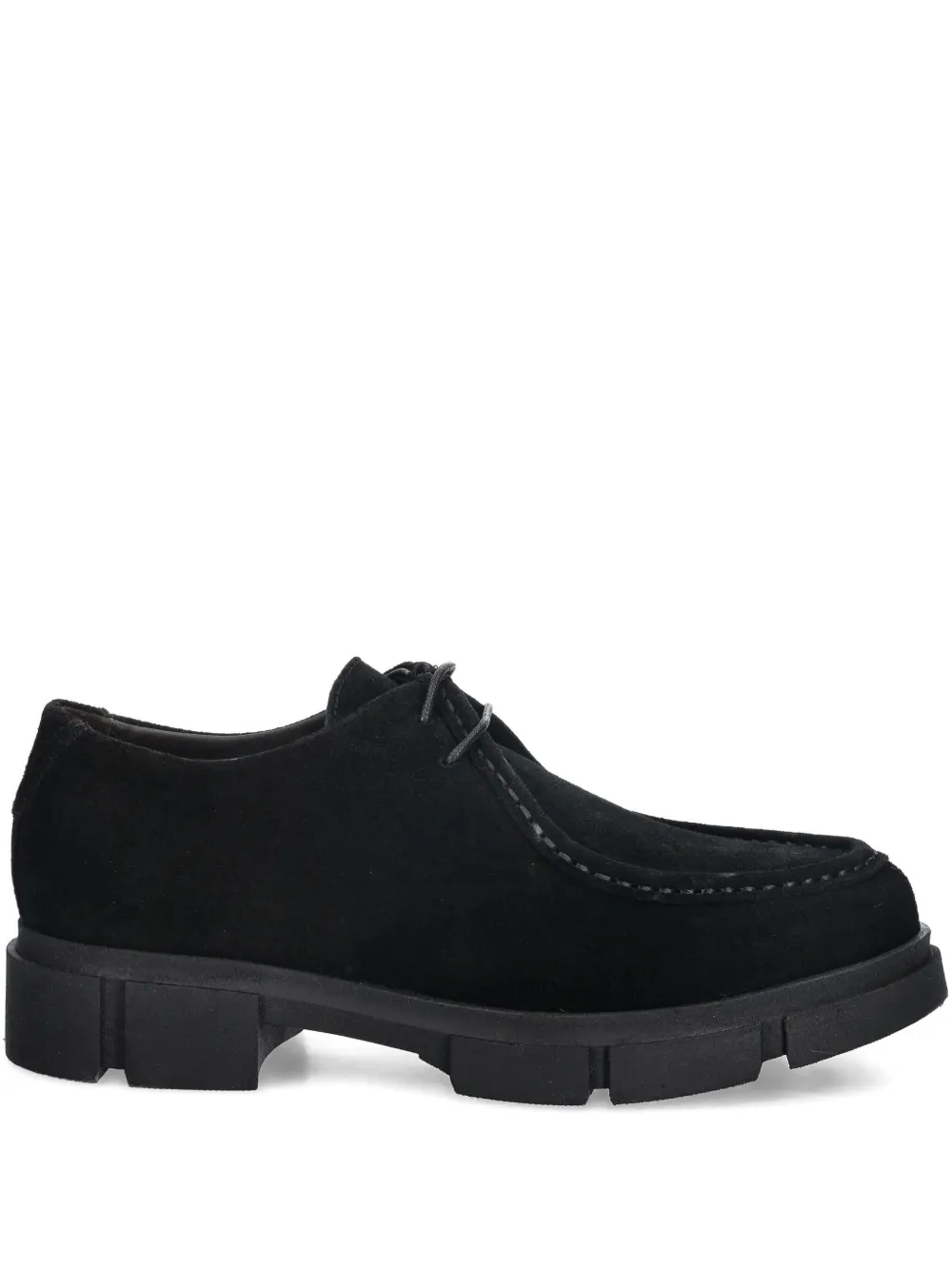 GUESS USA Fiory suede Oxford shoes Zwart