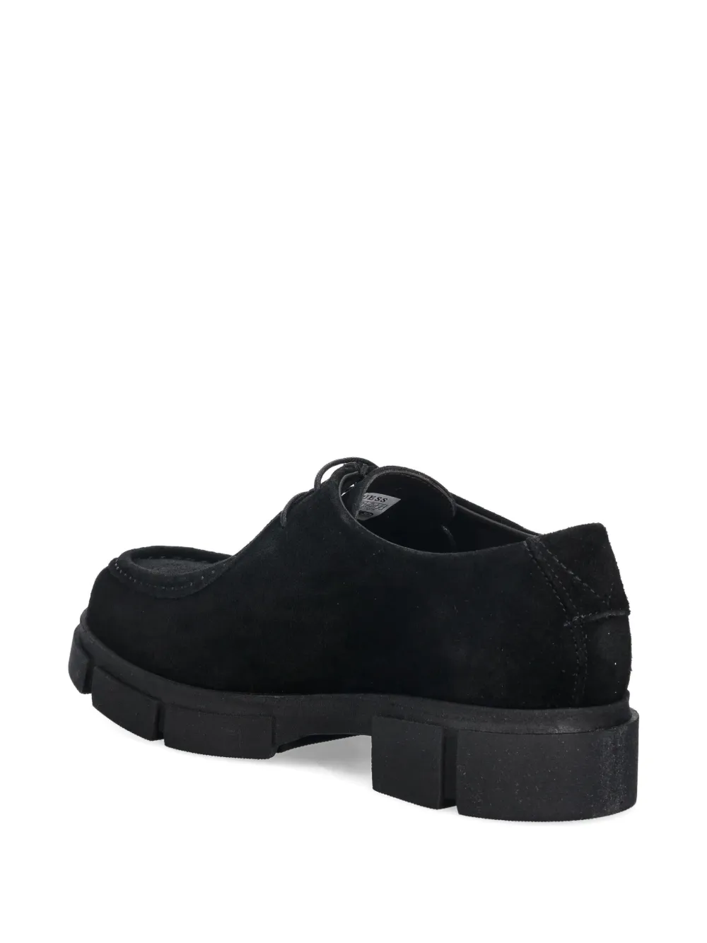 GUESS USA Fiory suede Oxford shoes Zwart