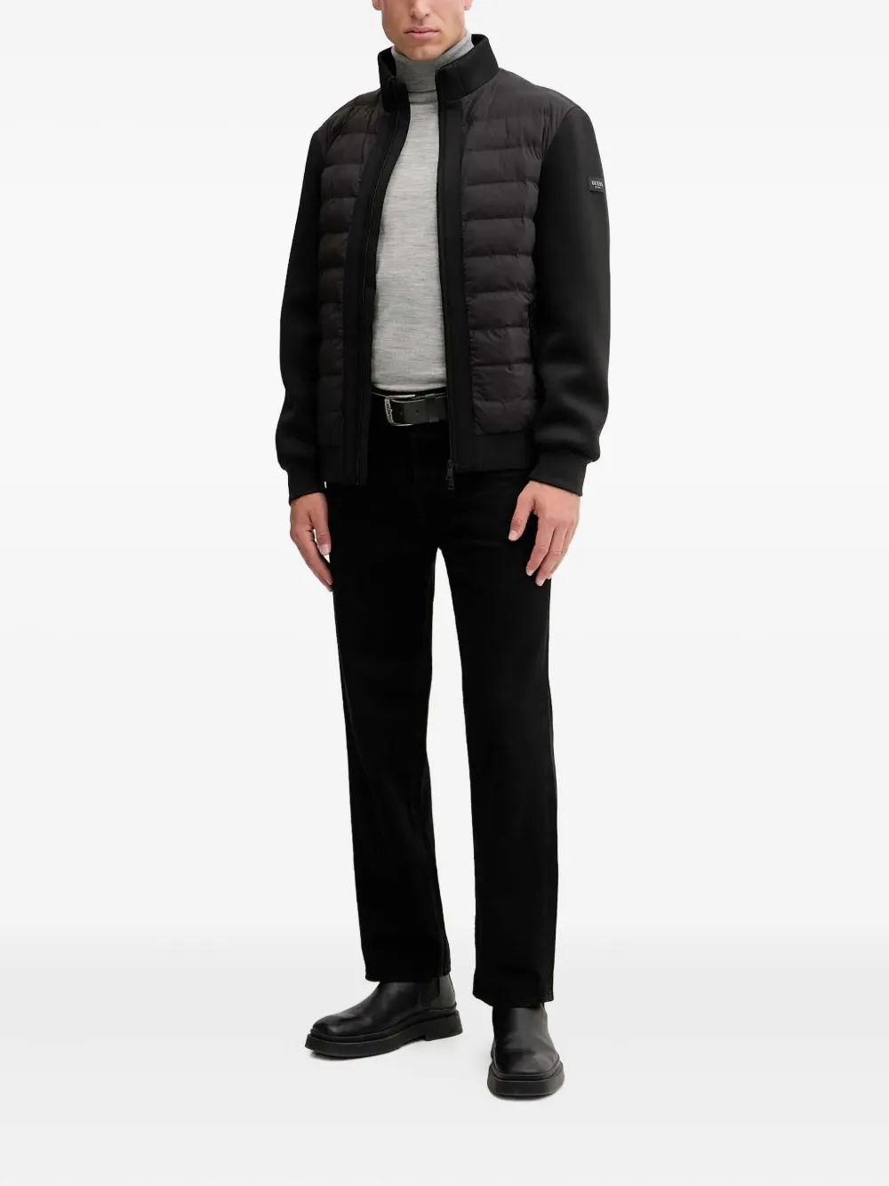 GUESS USA logo-patch padded jacket | Down Jackets | Image 2