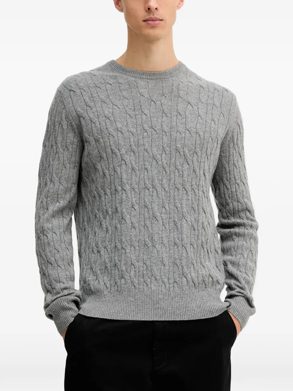 Hackett crew-neck sweater | Grey | Image 1