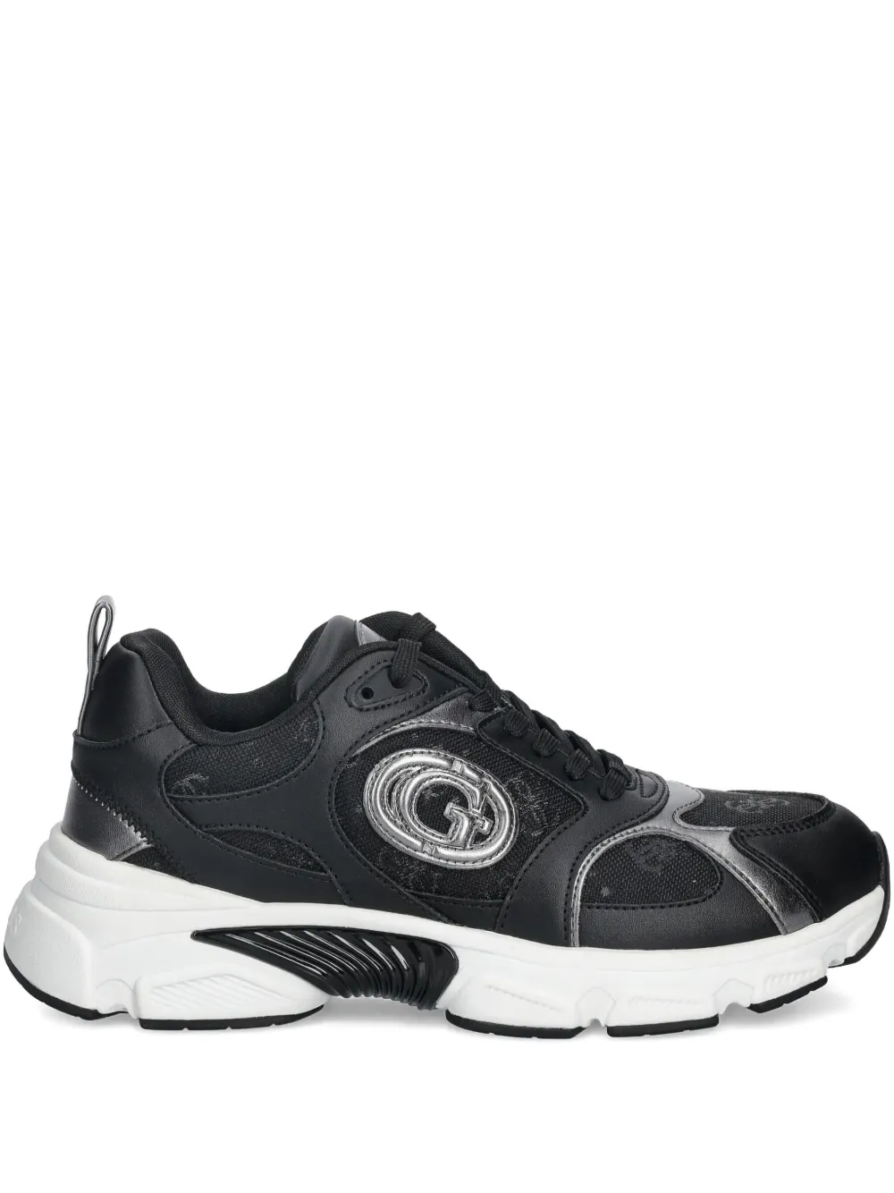 Guess Usa Ibitha 4g Logo Sneakers In Black