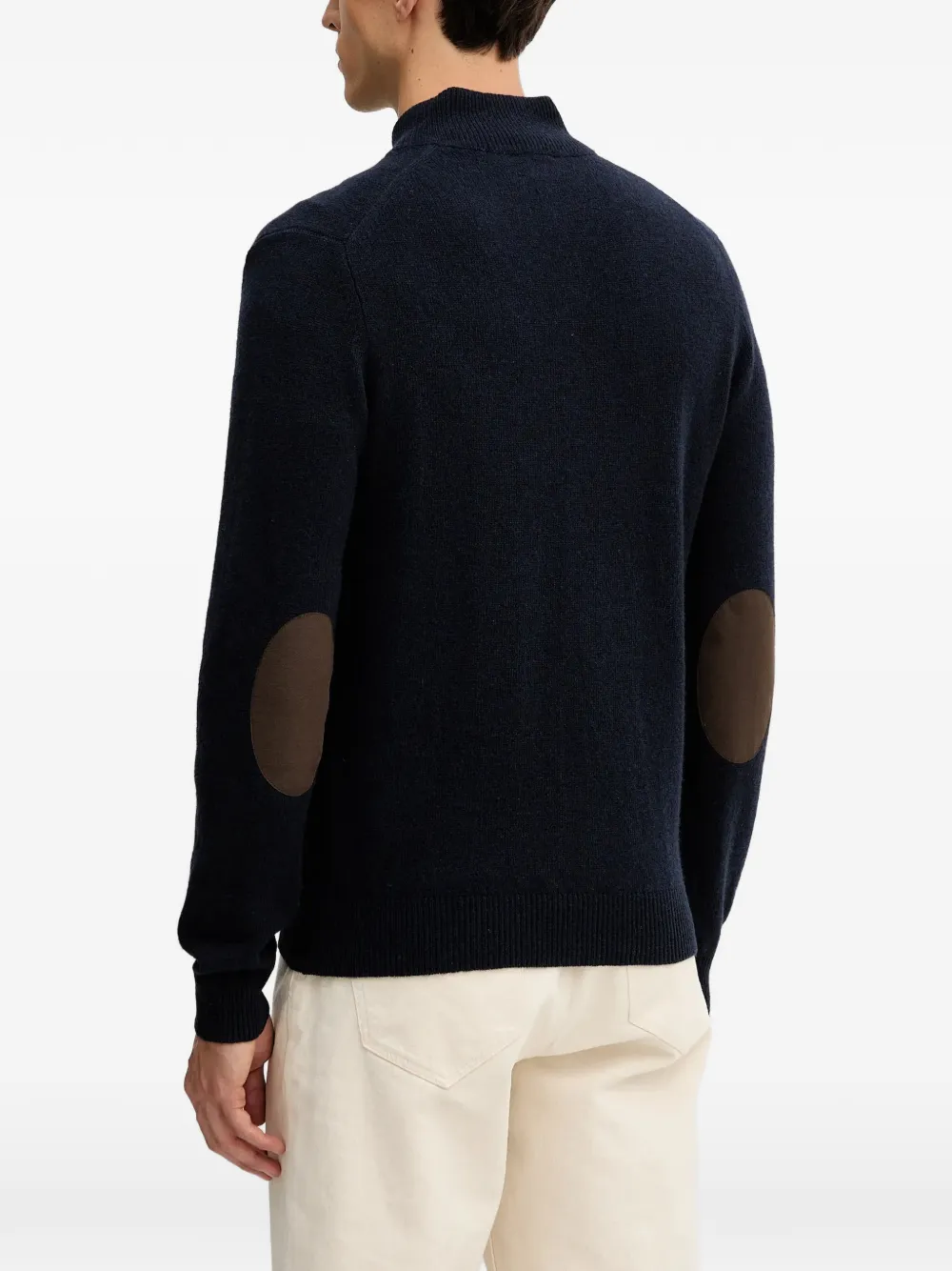  Hackett Zip-up Cardigan - Blue 