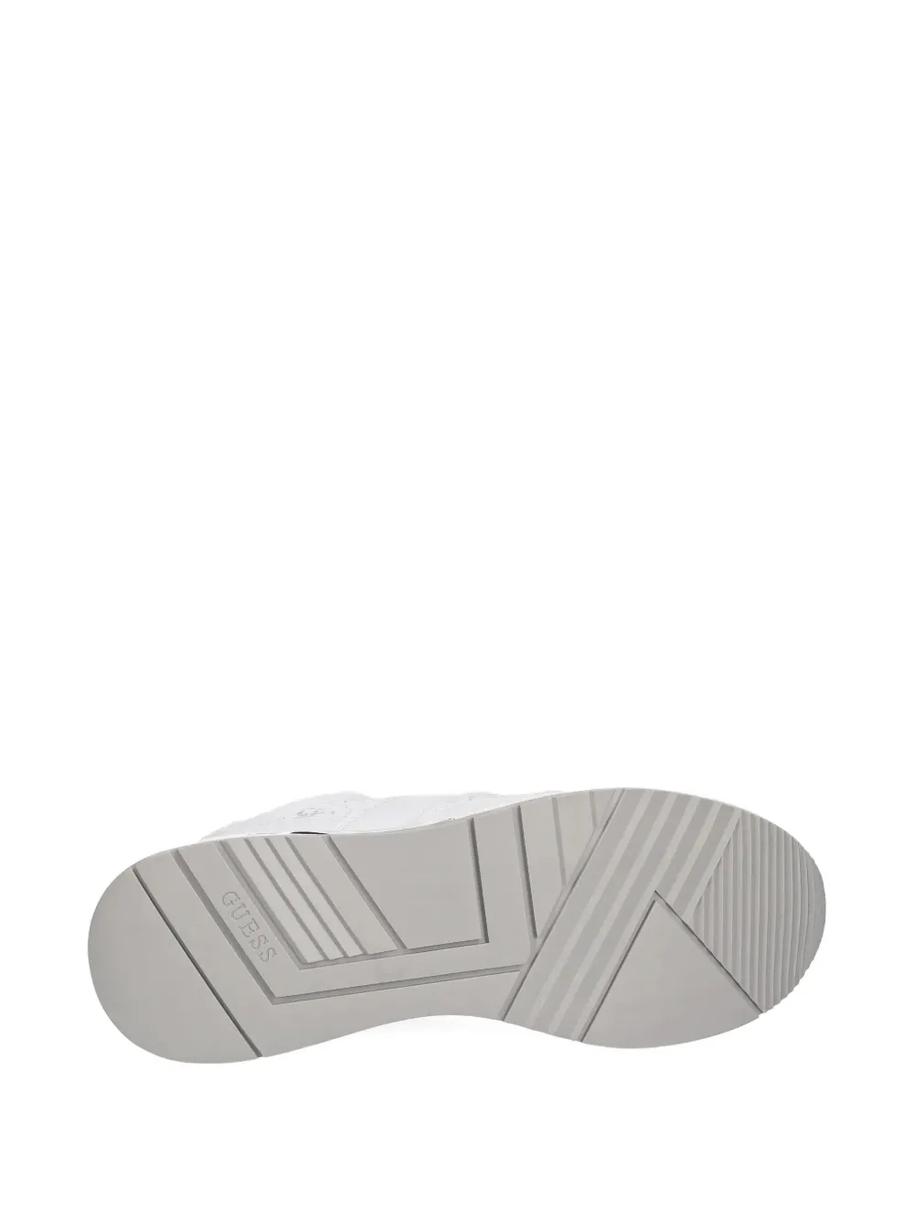 Guess Usa Mickay 4g Logo-print Low-top Sneakers In White