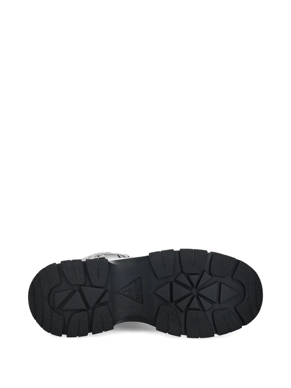 Guess Usa Benzon Logo-plaque High-top Sneakers In Black