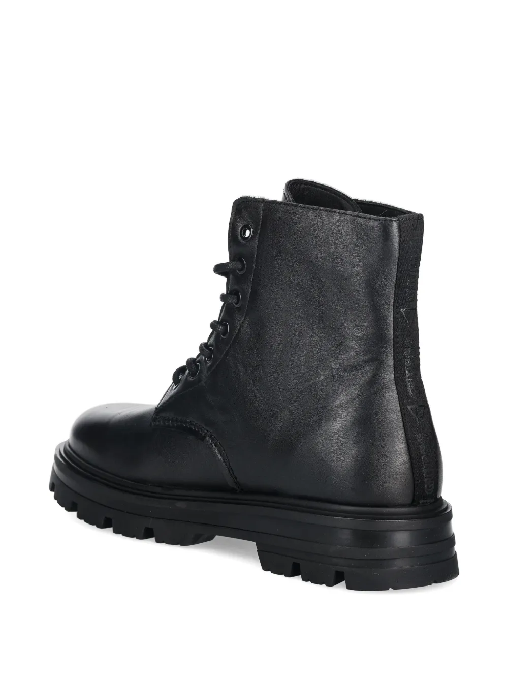 GUESS USA Lea lace-up ankle boots Zwart