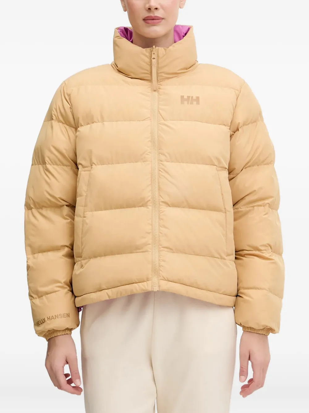 Helly Hansen YU 23 reversible puffer jacket | Yellow | Image 1