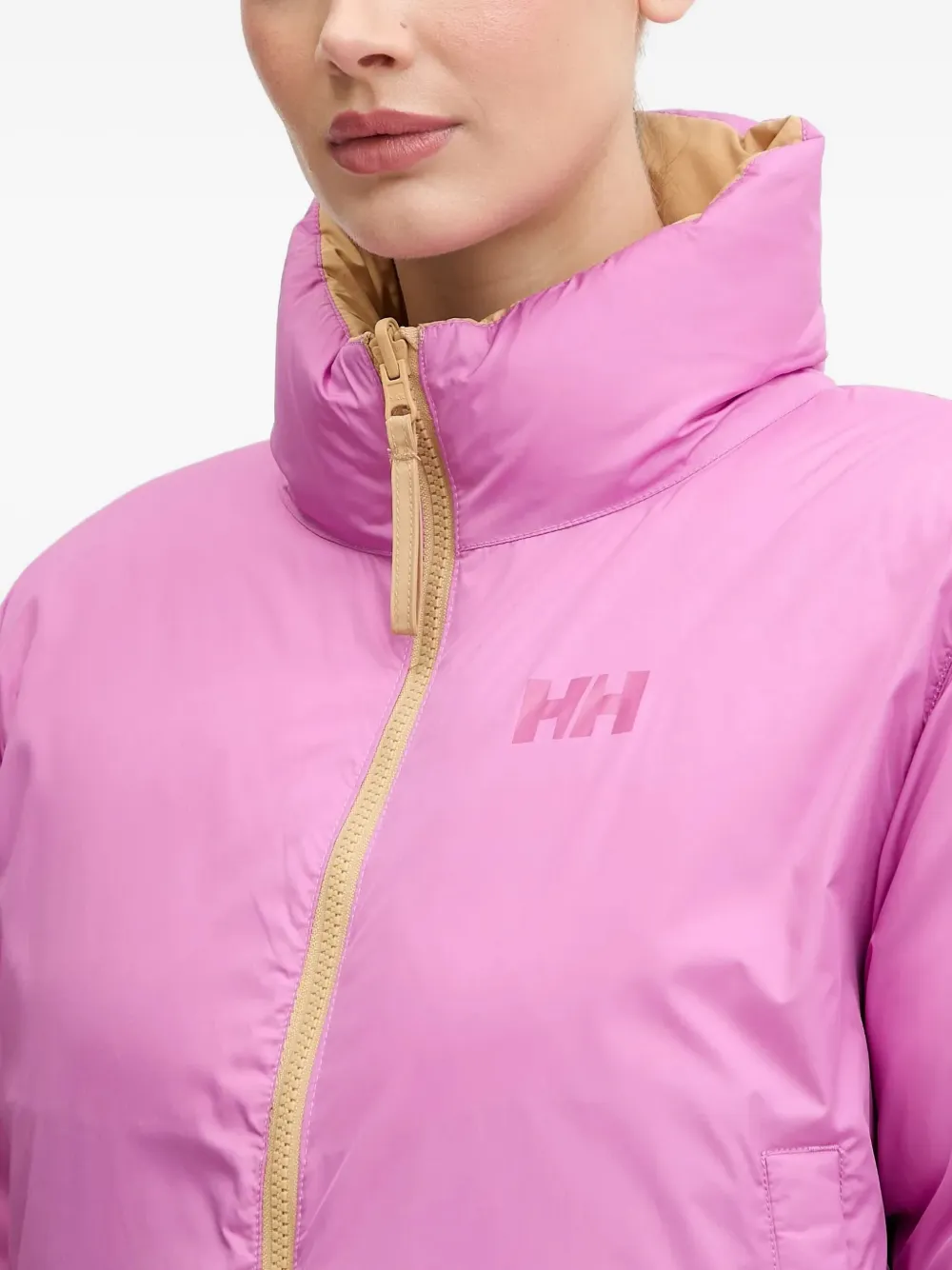 Helly Hansen YU 23 omkeerbaar donsjack Geel