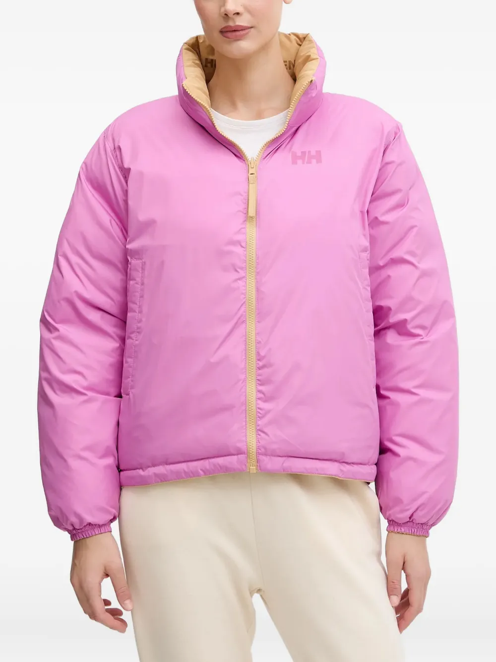 Helly Hansen YU 23 omkeerbaar donsjack Geel