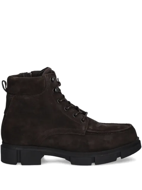 GUESS USA lace-up zipped boots