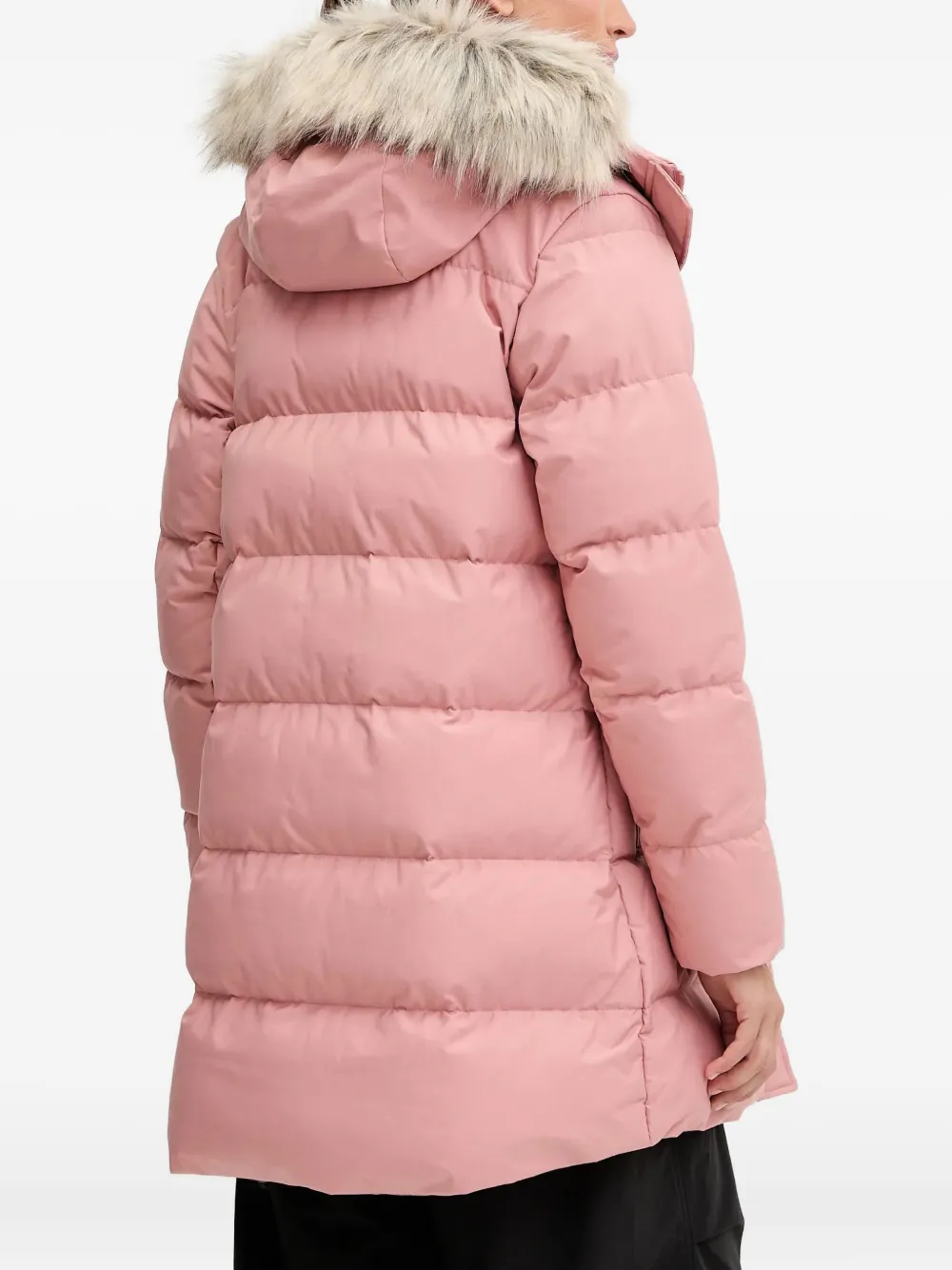 Helly Hansen Blossom Hooded Parka In Pink