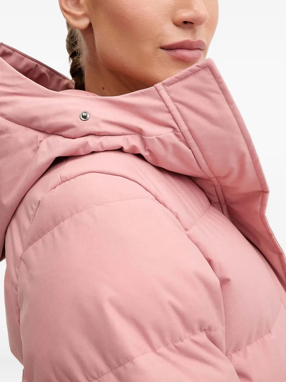 Helly Hansen Blossom Hooded Parka In Pink