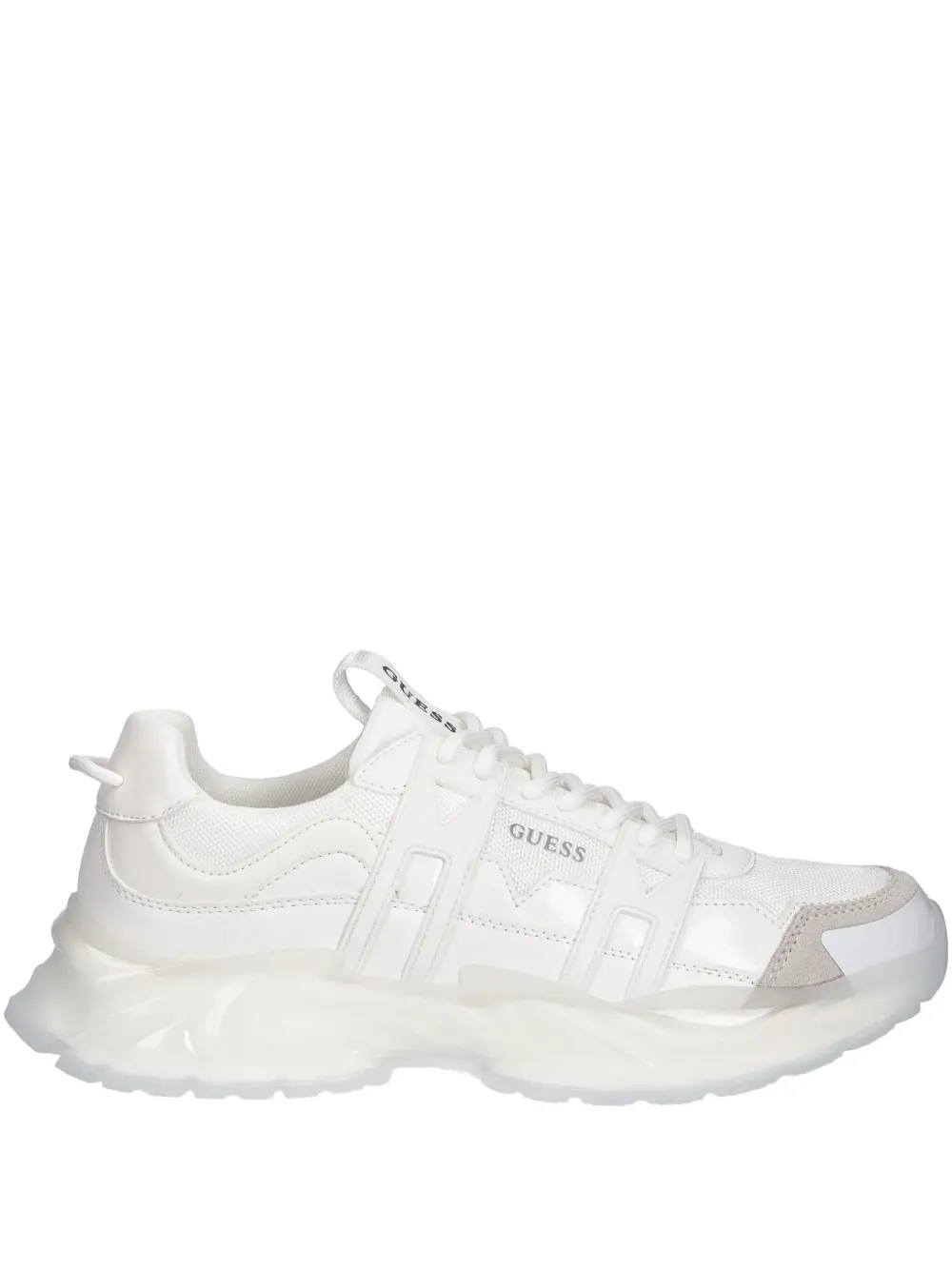 GUESS USA Belluno panelled sneakers Wit