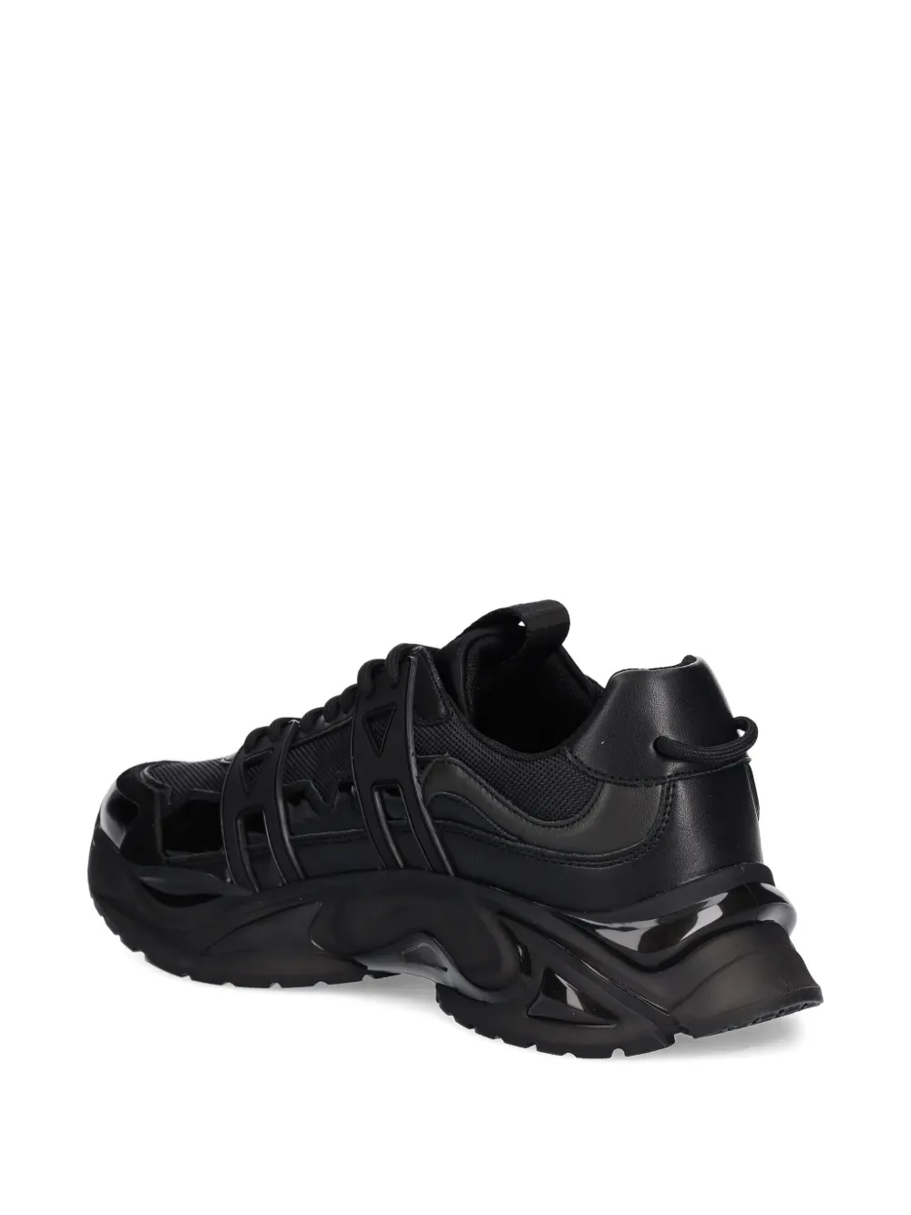 GUESS USA Belluno panelled sneakers Zwart