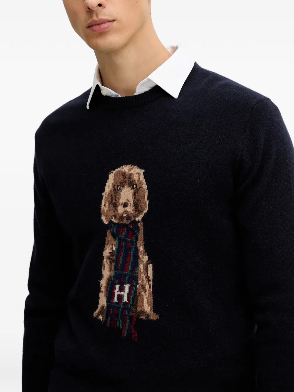  Hackett Long-sleeve Sweater - Blue 