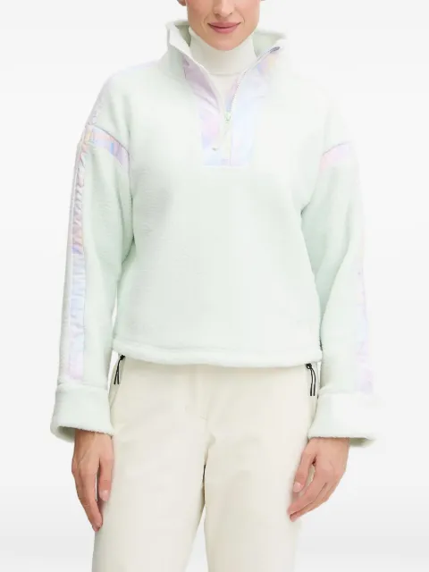 Helly Hansen zip-neck stripe top