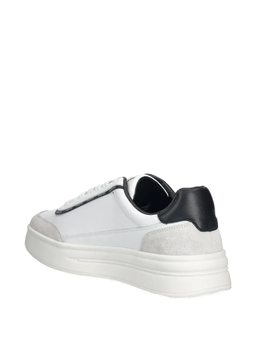 GUESS USA logo-trim low-top sneakers Wit