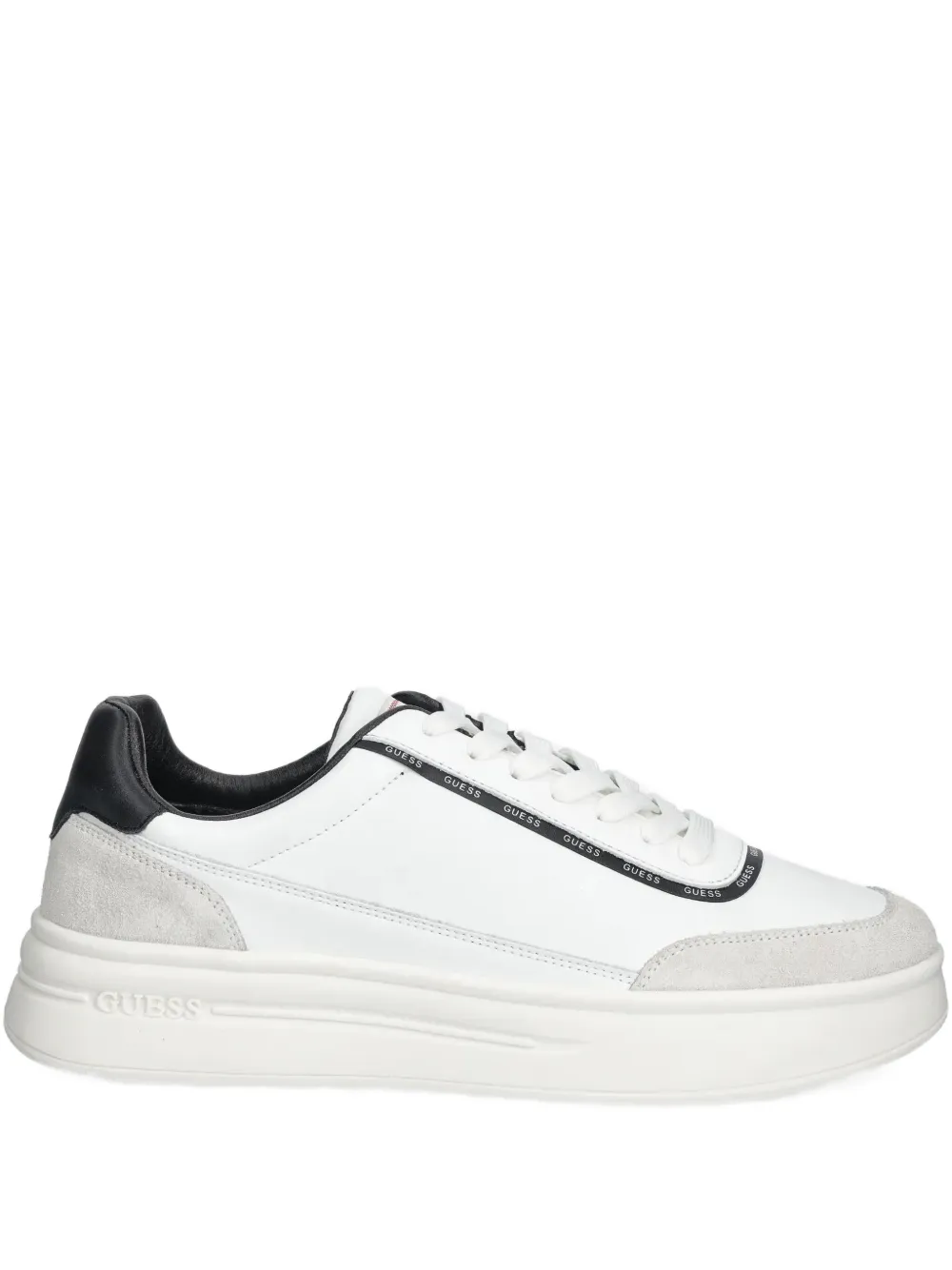 GUESS USA logo-trim low-top sneakers Wit