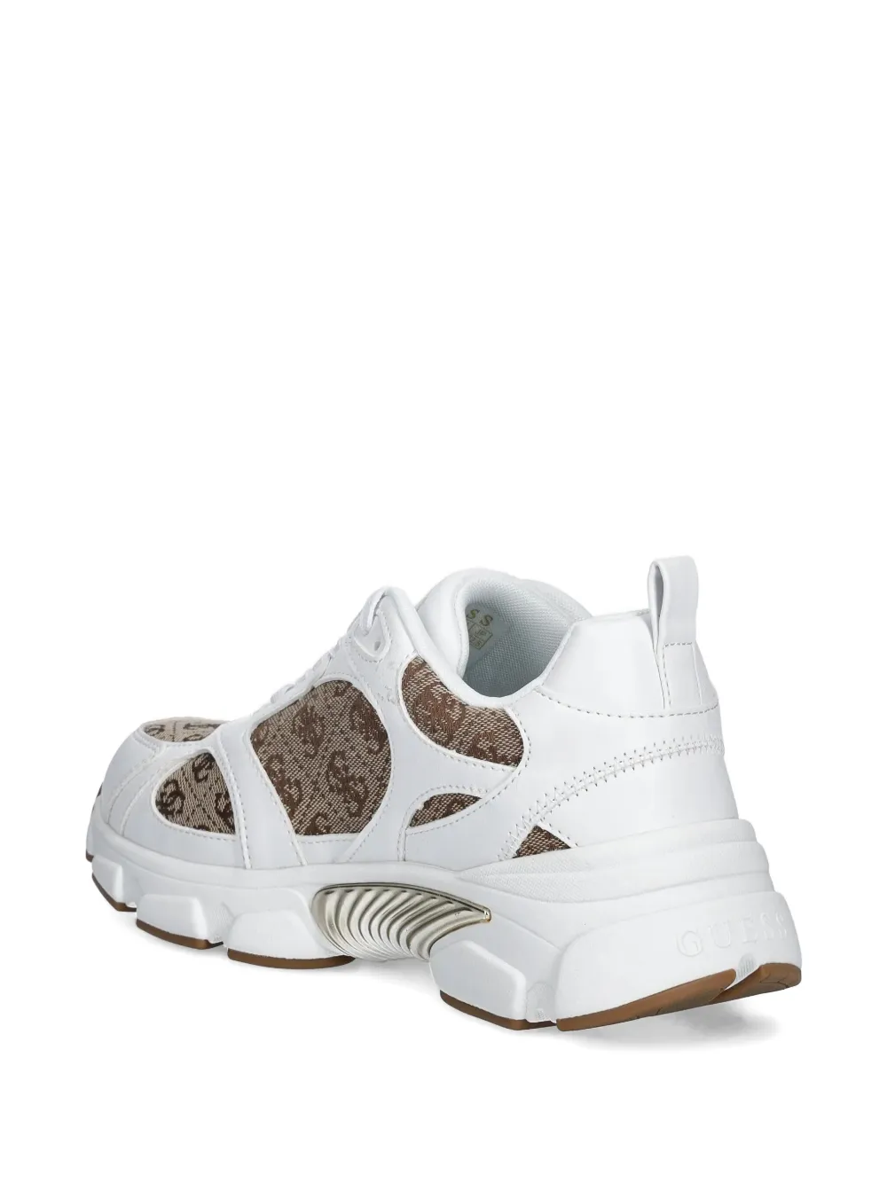 Guess Usa Ibitha 4g Logo Low-top Sneakers In White