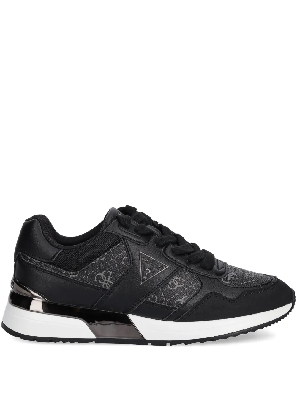 Guess Usa Mickay 4g Logo Sneakers In Black