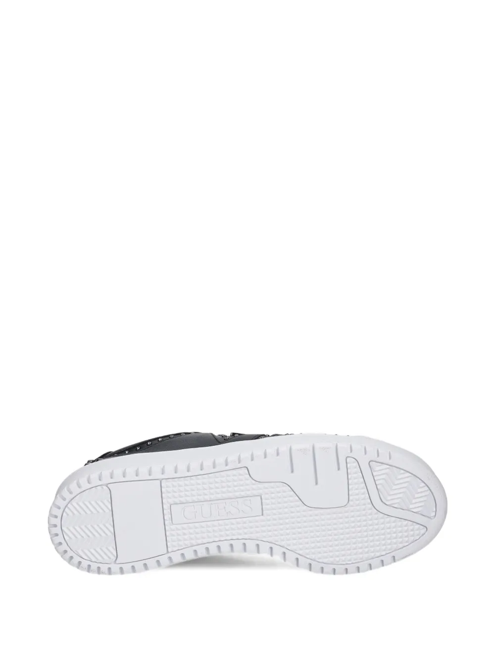 Guess Usa Mogana Studded Sneakers In Black