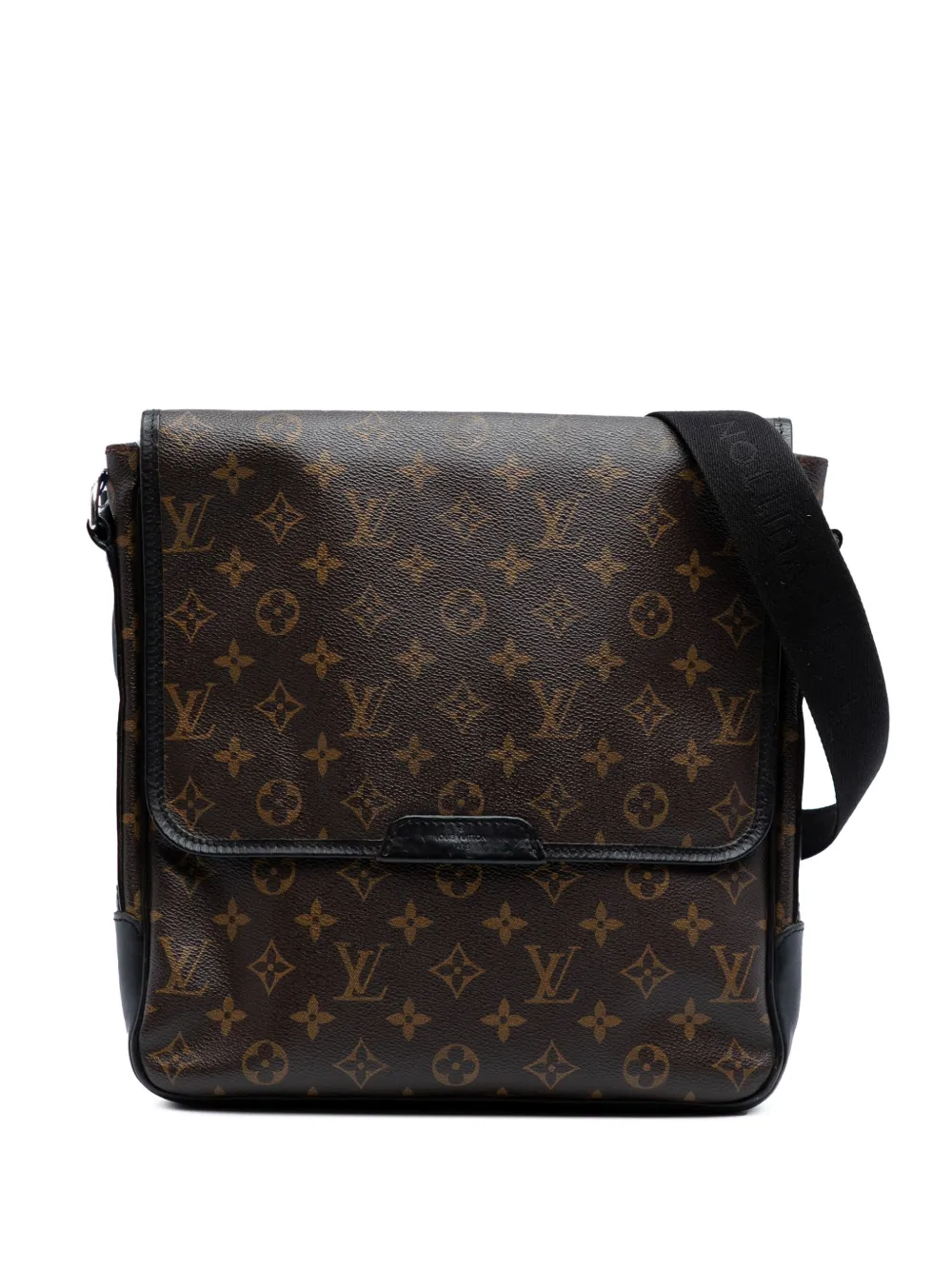 Louis Vuitton Pre-Owned Borsa a tracolla Macassar Bass MM con monogramma 2011 | marrone | Image 1