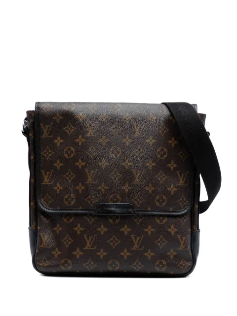 Louis Vuitton Pre-Owned 2011 Monogram Macassar Bass MM Umhängetasche