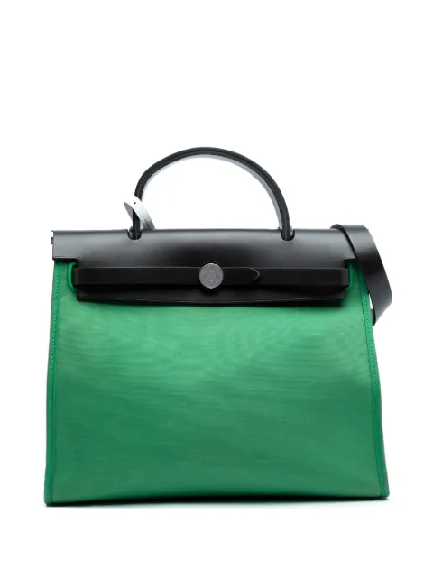 Hermès Pre-Owned 2017 Toile Herbag Zip 31 satchel