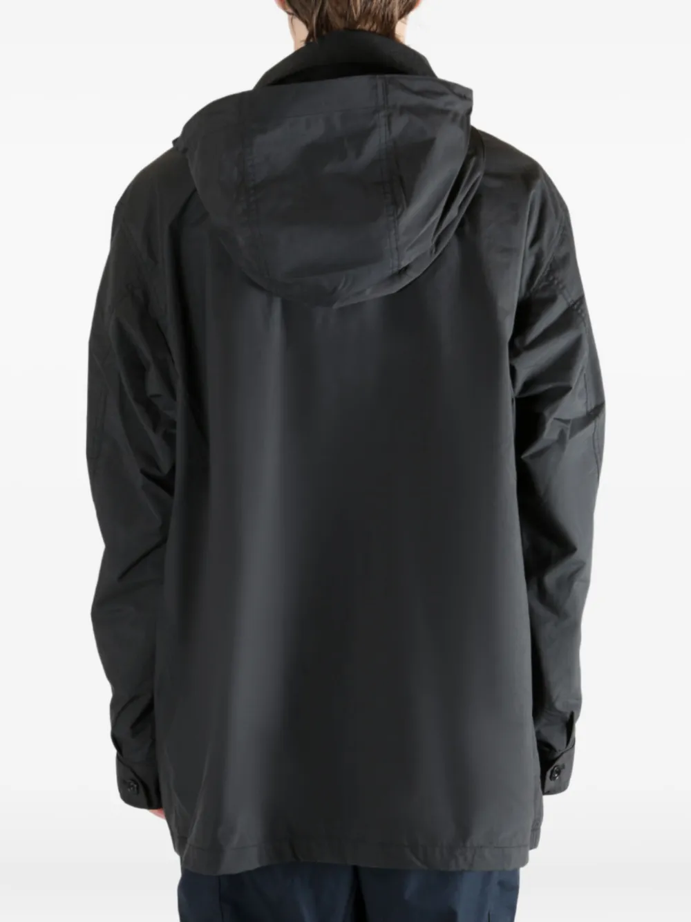 Nanamica Water-repellent Shirt Jacket In Gray