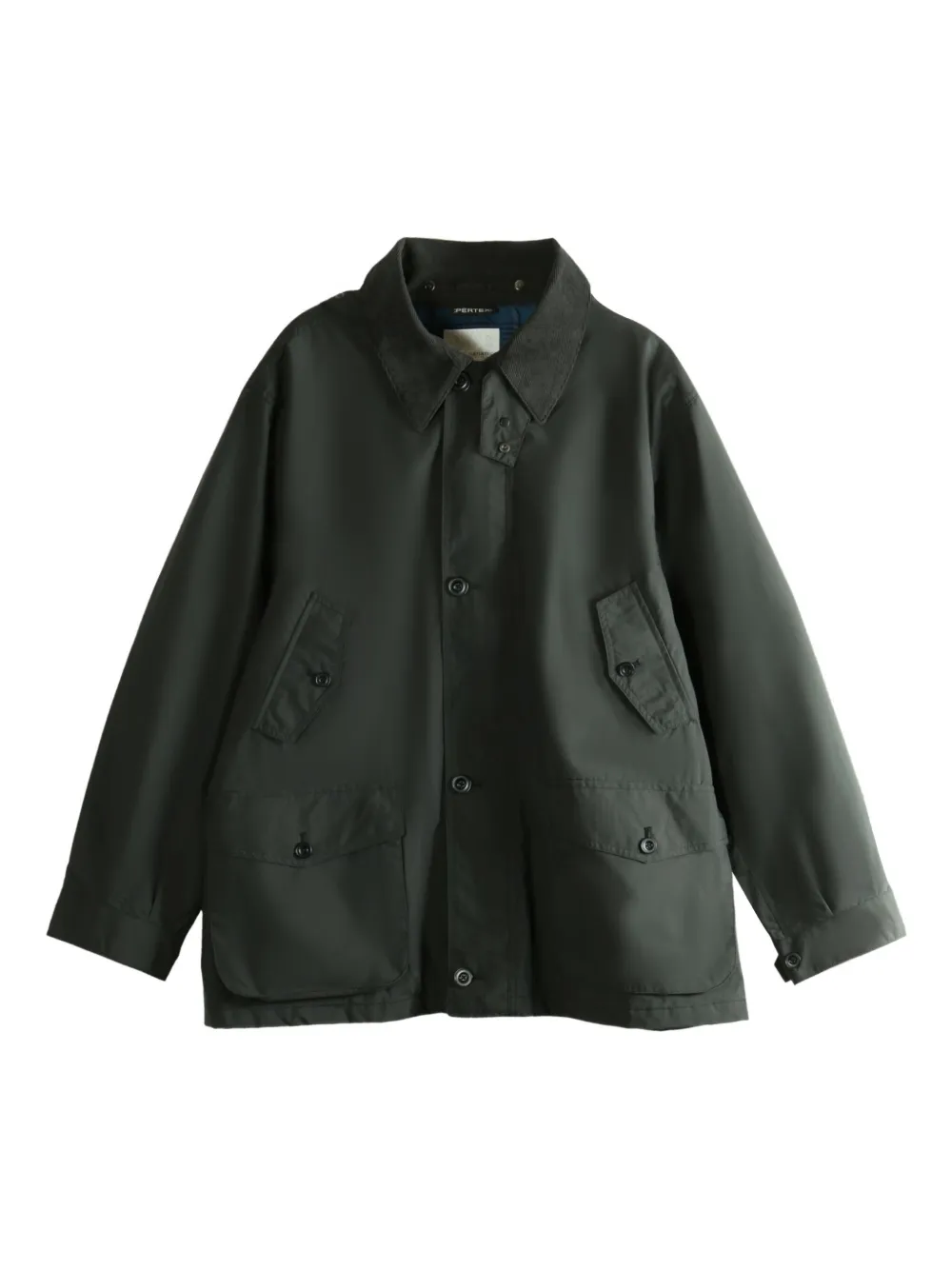 Nanamica Water-repellent Shirt Jacket In Gray