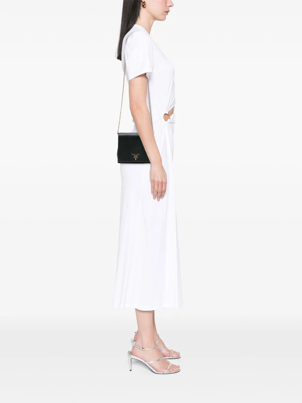 Prada Pre-Owned 2000-2025 Saffiano Chain crossbody bag | Pre-Owned | Image 2