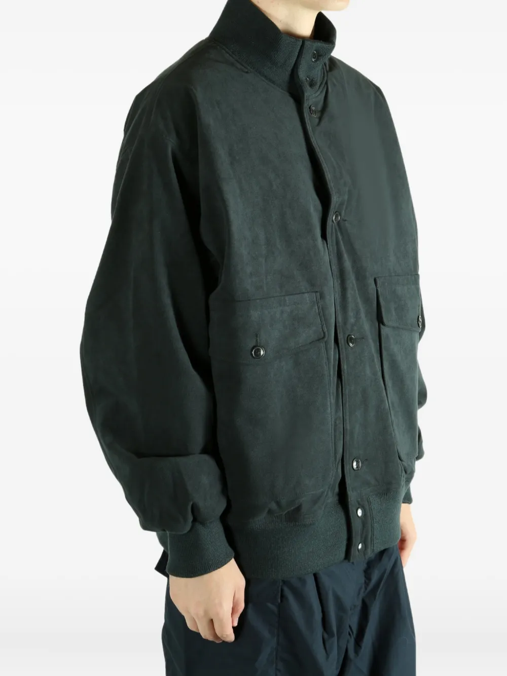 Nanamica High-neck Insulated Jacket In Green