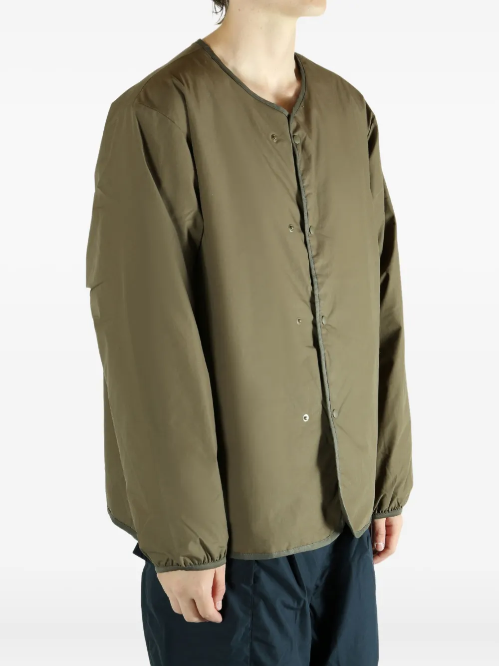 Nanamica Reversible Padded Jacket In Green