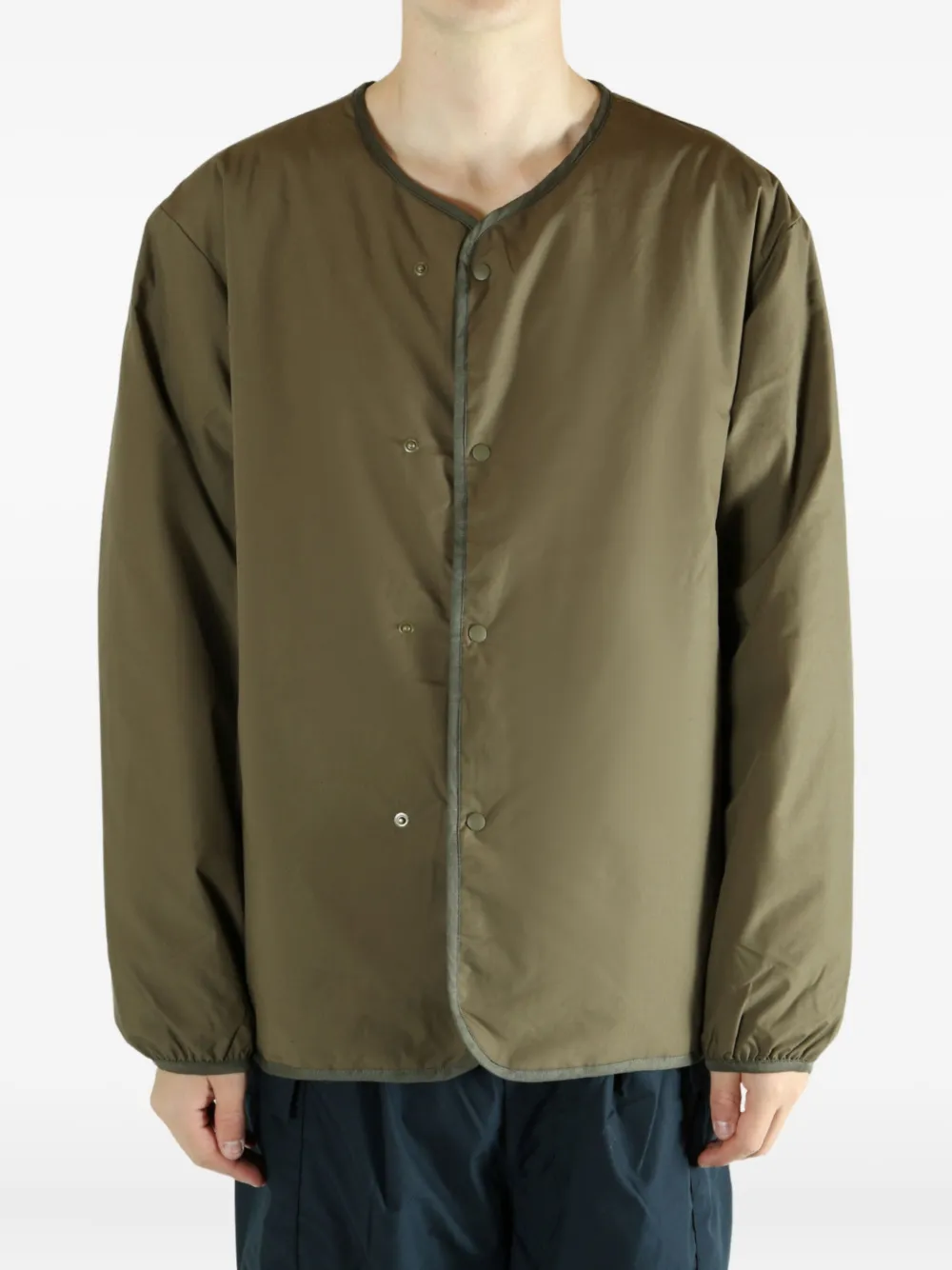 Nanamica Reversible Padded Jacket In Green