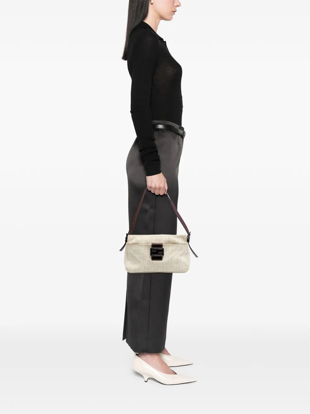 Fendi Pre-Owned 20th Century Zucca Canvas shoulder bag | Pre-Owned | Image 2