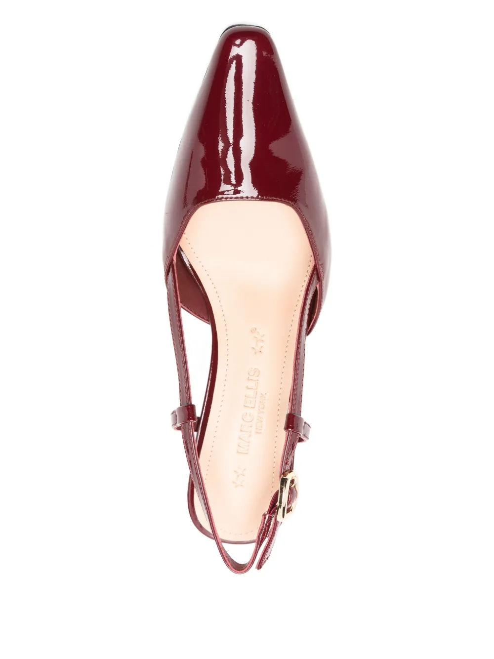 Marc Ellis Square-toe Pumps In Red