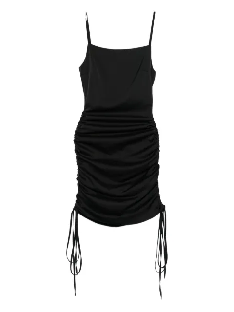 RHIZOME Pink Martini ruched mini dress