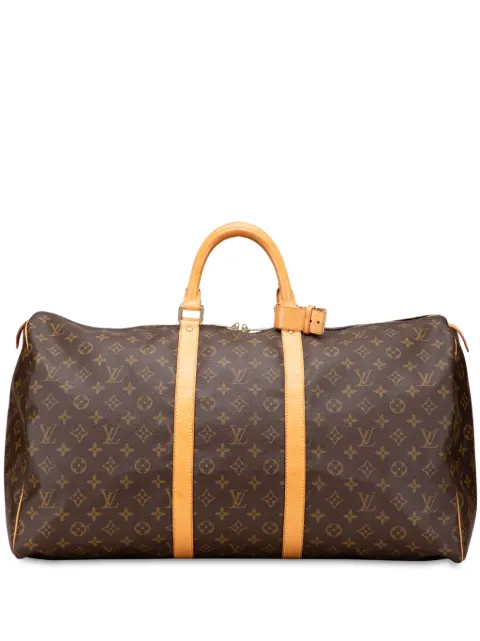 Louis Vuitton Pre-Owned 2001 Monogram Keepall 55 travel bag