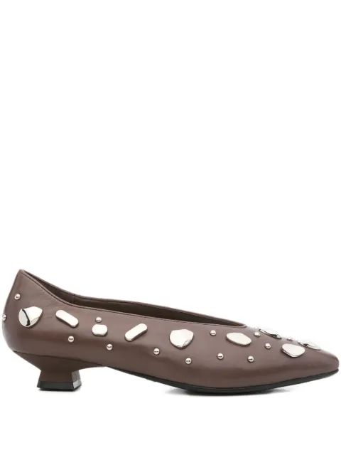 Marc Ellis zapatillas con puntera en punta y apliques