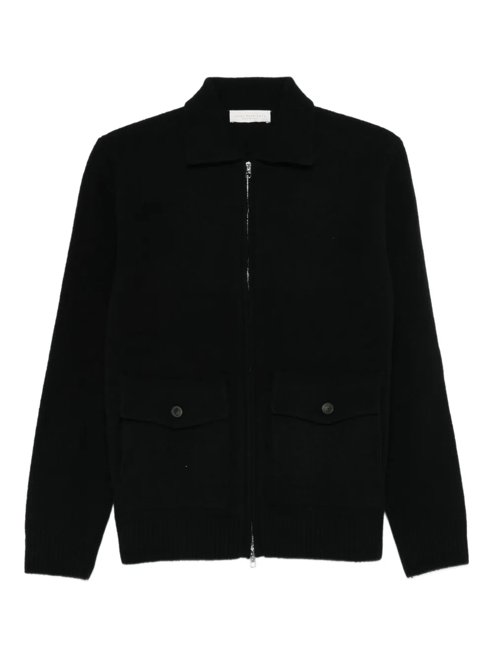 LUIGI GENTILE zip-fastening jacket | Black | Image 1