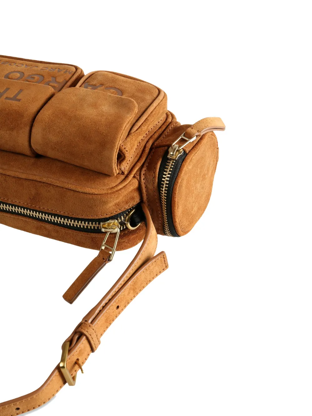 Marc Jacobs Pocket Zip Shoulder Bag In Brown