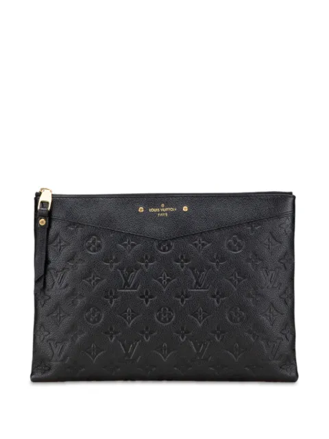 Louis Vuitton Pre-Owned شنطة كلاتش 'امبرينت دايلي باوتش' بمونوغرام 2019