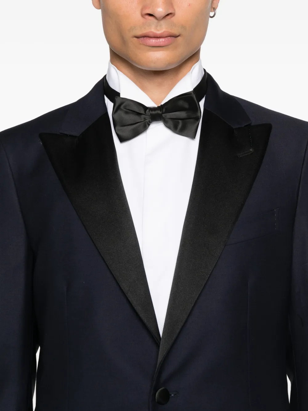 Boglioli Pak met enkele rij knopen Blauw