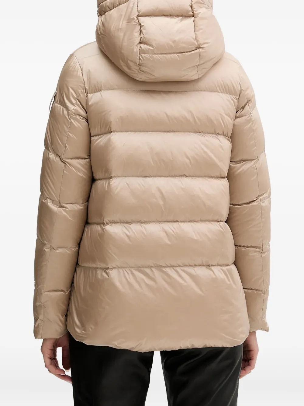 bomboogie Rome gewatteerd jack met capuchon Beige