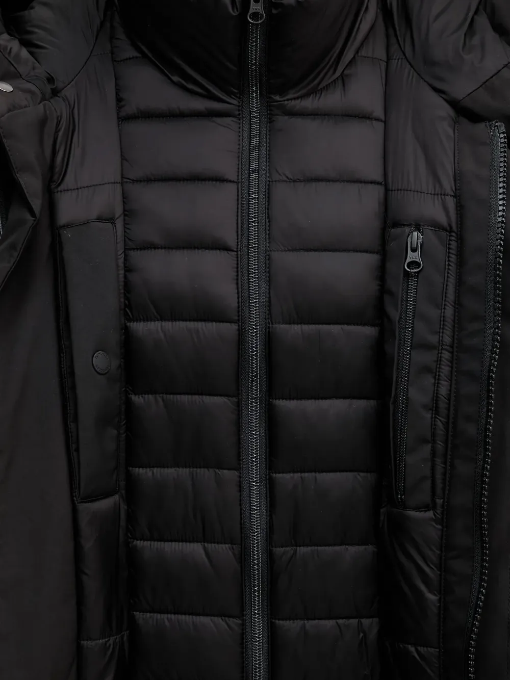 bomboogie Prague jack met capuchon Zwart