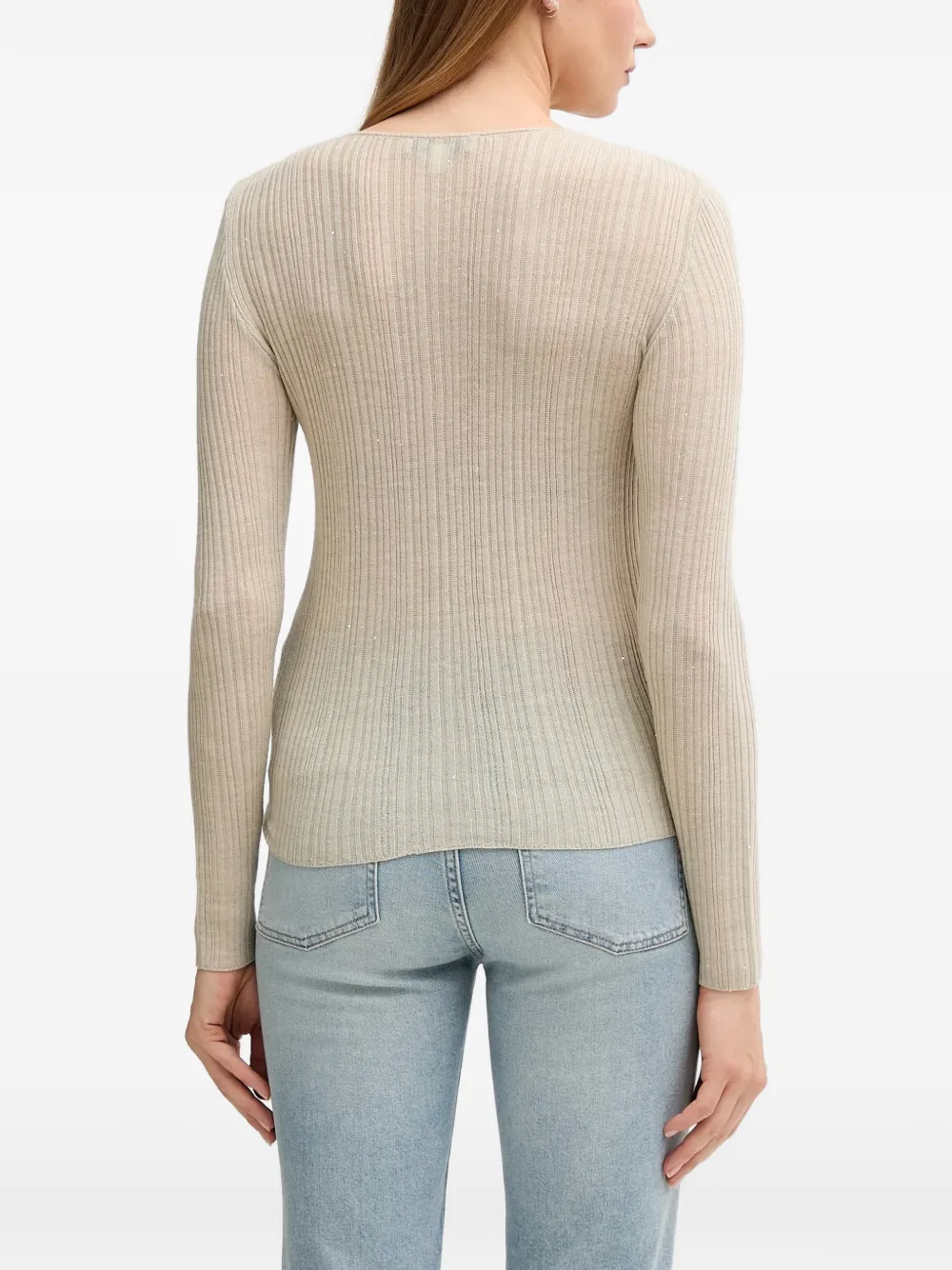 Twisted Ribbed Sweater