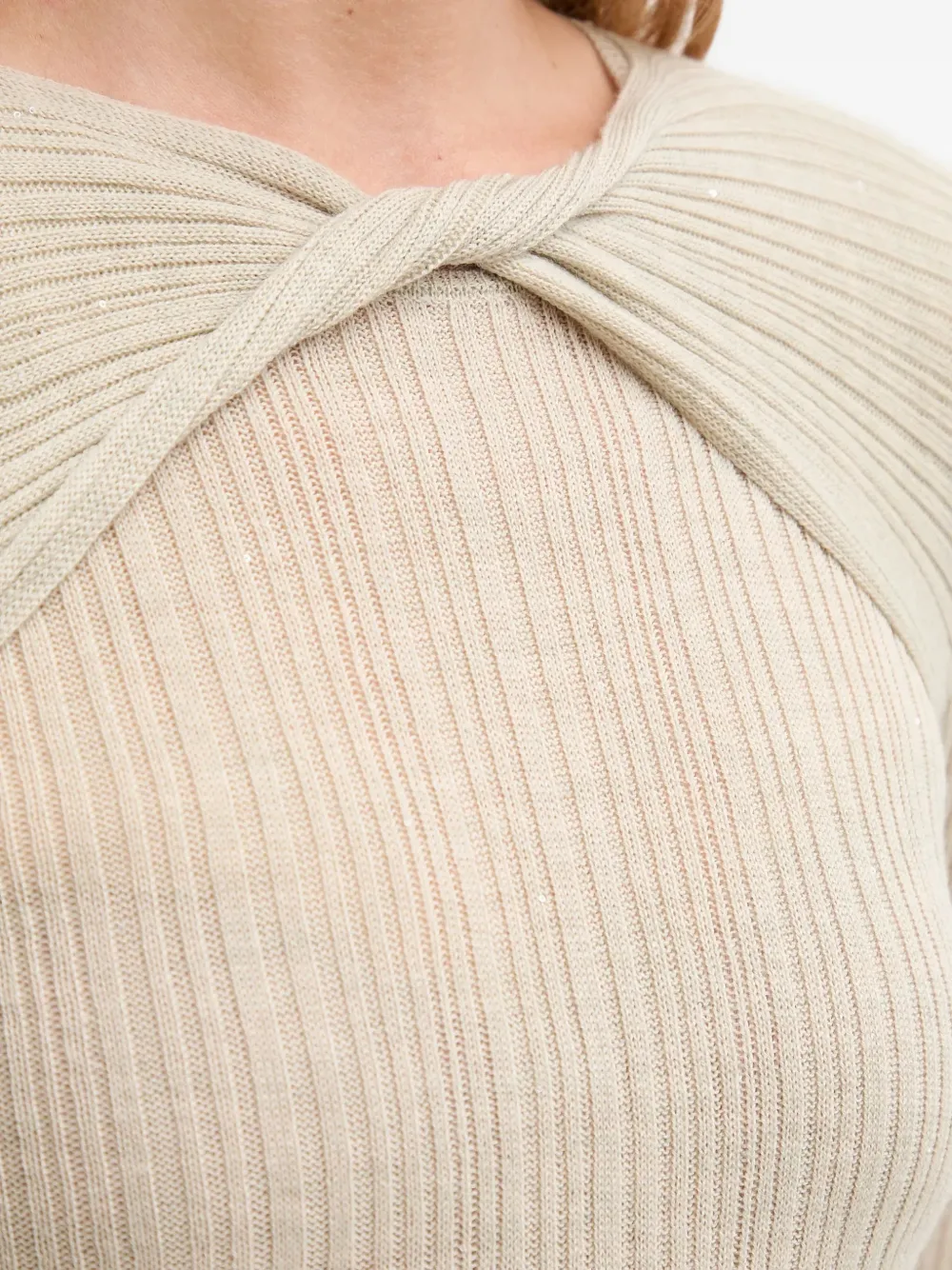 Twisted Ribbed Sweater