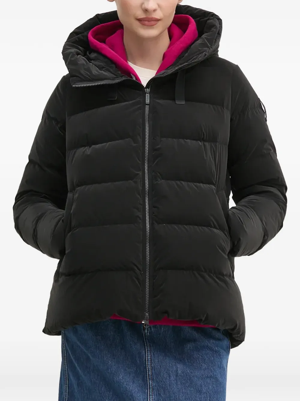 bomboogie Rome padded design jacket - Nero